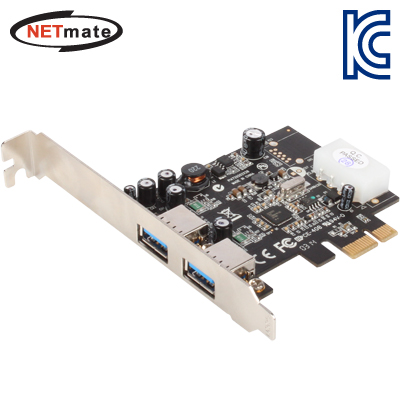 NETmate U-710 USB3.1 Gen1 2포트 PCI Express 카드(Renesas/NEC)(슬림PC겸용)