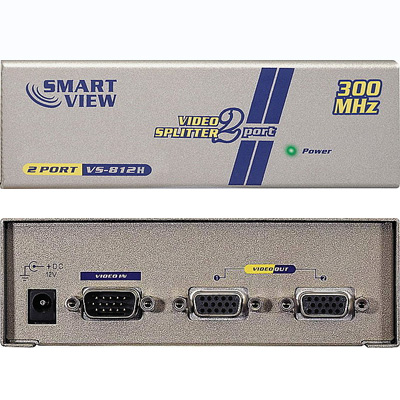 강원전자 넷메이트 VS-812H 고해상도 1:2 모니터 분배기(300MHz)