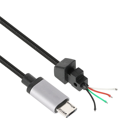 강원전자 넷메이트 NMX-U25BPS USB2.0 Micro 5핀 오픈 케이블 0.25m