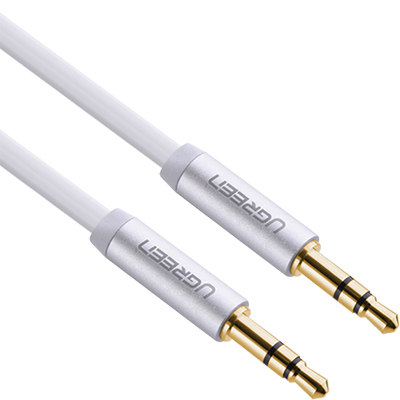 강원전자 넷메이트 NMA-GAV05FW 스테레오 AUX FLAT 케이블 0.5m (화이트)
