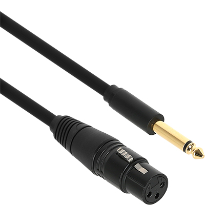 강원전자 넷메이트 NMA-GAV50CF XLR 캐논(F)-TS(5.5 Mono) 마이크 케이블 5m