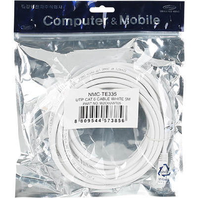 강원전자 넷메이트 NMC-TE335 CAT.6 UTP 다이렉트 케이블 5m