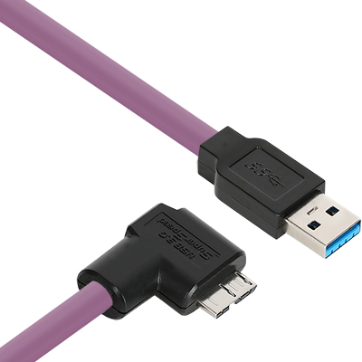 강원전자 넷메이트 USB3.0 High-Flex AM-MicroB 케이블 2m (독일 igus 선재/꺾임)