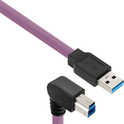 강원전자 넷메이트 USB3.0 High-Flex AM-BM 케이블 2m (독일 igus 선재/igus/꺾임)