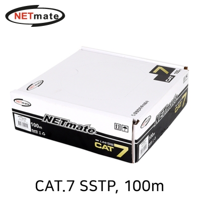 강원전자 넷메이트 CAT.7 SSTP 다이렉트 케이블 100m