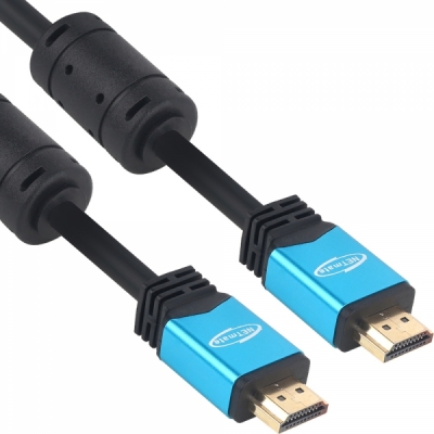 강원전자 넷메이트 8K 60Hz HDMI 2.0 Blue Metal 케이블 1m