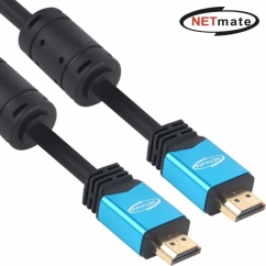 강원전자 넷메이트 8K 60Hz HDMI 2.0 Blue Metal 케이블 1m
