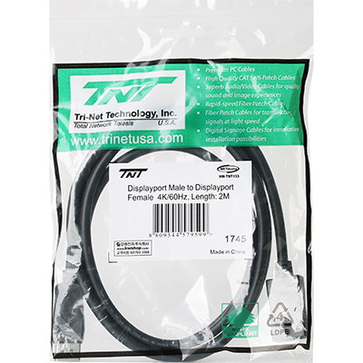 TNT NM-TNT133 DisplayPort 1.2 연장 케이블 2m