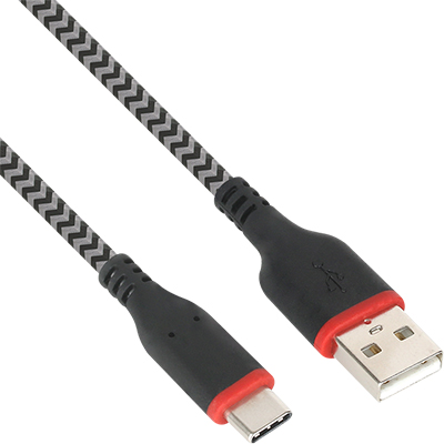 강원전자 넷메이트 NMC-UTC02 USB2.0 AM-CM 패브릭 케이블 2m