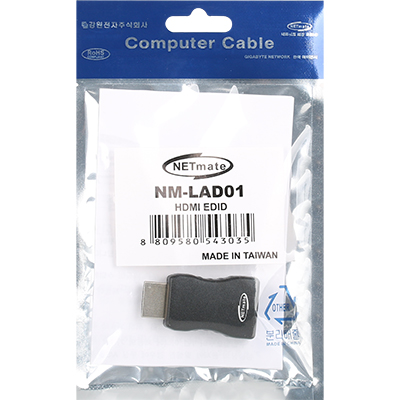 강원전자 넷메이트 NM-LAD01 4K 60Hz HDMI EDID 에뮬레이터