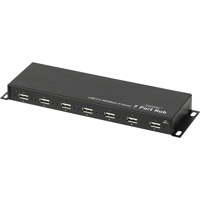 강원전자 넷메이트 NM-HUB288 산업용 USB2.0 7포트 허브