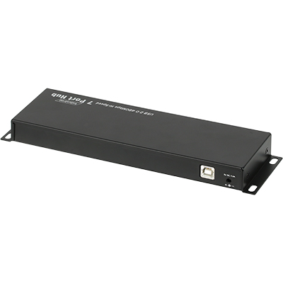 강원전자 넷메이트 산업용 USB2.0 7포트 허브 NM-HUB288