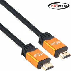 강원전자 넷메이트 4K 60Hz HDMI 2.0 Gold Metal 케이블 1m