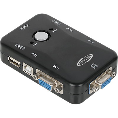 강원전자 넷메이트 NM-MT201UK RGB KVM 2:1 스위치(USB)