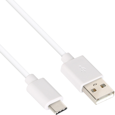 강원전자 넷메이트 USB2.0 AM-CM 케이블 2m (화이트)