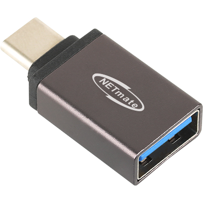 강원전자 넷메이트 NM-UTC716 USB3.1 CM-AF 젠더 (다크그레이)