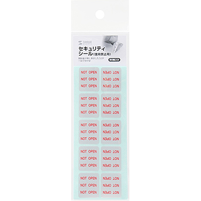 강원전자 산와서플라이 SL-3H-50 사용 금지 보안 스티커(50매)