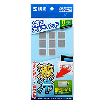 강원전자 산와서플라이 TK-CLNP8SV 노트북 냉각 패드(8매)