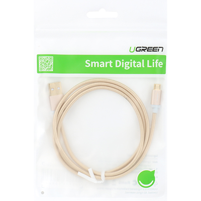 유그린 U-30660 USB2.0 마이크로 5핀 케이블 1m (골드)