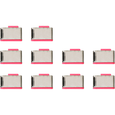 강원전자 넷메이트 USB Type C 전용 보안 커넥터(레드/10개)