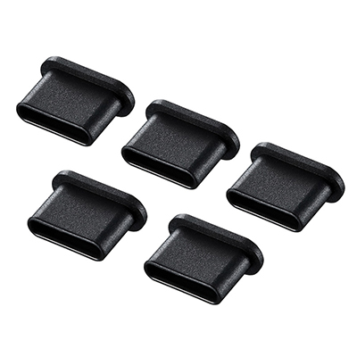 강원전자 산와서플라이 USB Type C Female 보호캡 (블랙/5개)