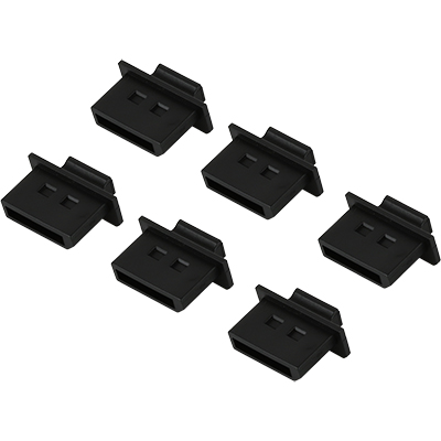 강원전자 산와서플라이 DisplayPort Female 보호캡 (6개)