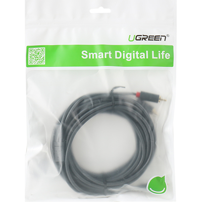 유그린 U-20780 최고급 3.5mm 스테레오 to RCA 2선 케이블 8m