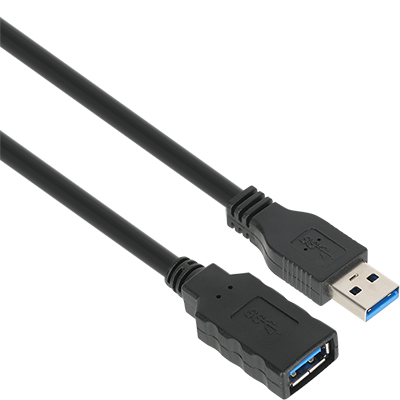 강원전자 넷메이트 NM-UFP35 USB3.0 연장 AM-AF 케이블 5m (블랙)