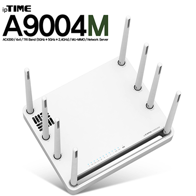 ipTIME(아이피타임) A9004M WHITE 11ac 유무선공유기