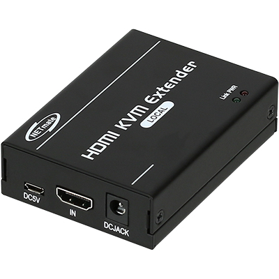 강원전자 넷메이트 NM-QMS3305 국산 HDMI KVM IP 리피터(로컬 + 리모트)(Ethernet Base 150m)
