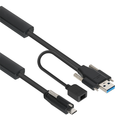 강원전자 넷메이트 USB3.1 Gen1(3.0) AM(Lock)-CM(Lock) 리피터 20m(전원 아답터 포함)
