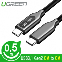 Ugreen U-50229 USB 3.1 Gen2 CM-CM 케이블 0.5m