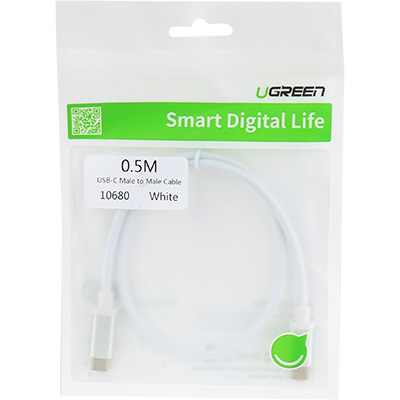유그린 U-10680 USB3.1 Gen2 CM-CM 케이블 0.5m(USB Type C 케이블)