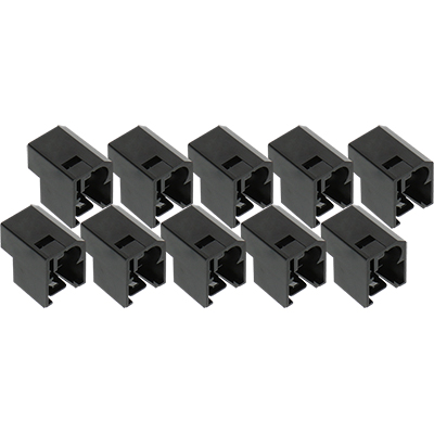 강원전자 넷메이트 (10개) 랜(RJ-45) 케이블 잠금장치(블랙/10개) NMT-2001B