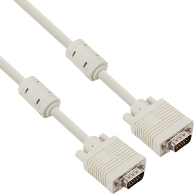 강원전자 넷메이트 NMC-R30G RGB 모니터 케이블 3m (베이지) (2/2)