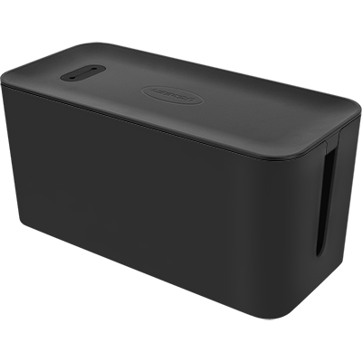 강원전자 넷메이트 NMA-WB110B 케이블 정리함(블랙/중/278x128x131mm)