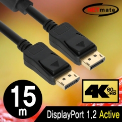 NETmate NM-DPA15 DisplayPort 1.2 Active 케이블 15m