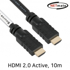 강원전자 넷메이트 4K 60Hz HDMI 2.0 Active 케이블 10m
