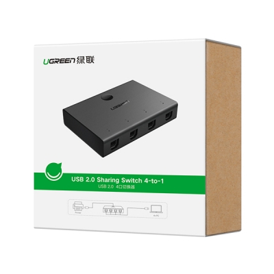 UGREEN U-30346 USB2.0 4B:1A 수동 선택기