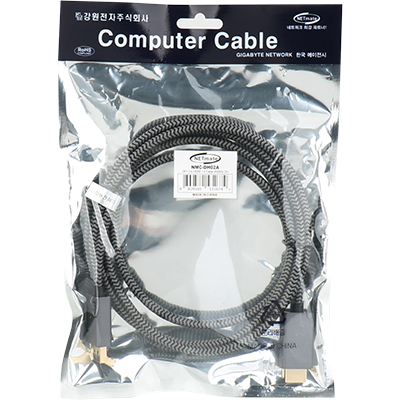 강원전자 넷메이트 NMC-DH02A DisplayPort 1.2 to HDMI 2.0 케이블 2m