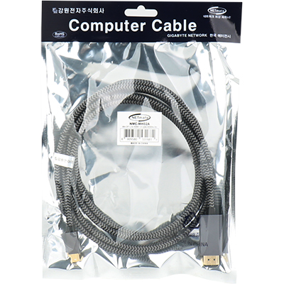 강원전자 넷메이트 Mini DisplayPort 1.2 to HDMI 2.0 케이블 2m