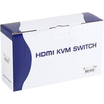 강원전자 넷메이트 NM-HKD04C 4K 지원 HDMI KVM 4:1 스위치(USB/케이블 포함)