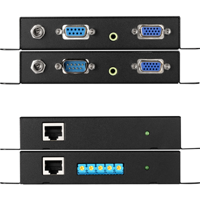 강원전자 넷메이트 AVS-EW VGA+Audio+RS232 1:1 벽걸이형 리피터(로컬 + 리모트)(300m)(2/2)