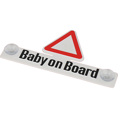 HR(독일 헤르베르트 리히터) NM-HR049 차량용 Baby on Board(아이가 타고 있어요) 알림판