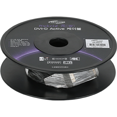 강원전자 넷메이트 NM-DHA10 Hybrid 광 DVI-D Active 케이블(무전원) 10m