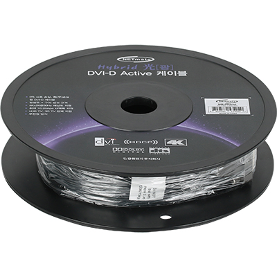강원전자 넷메이트 Hybrid 광 DVI-D Active 케이블(무전원) 50m