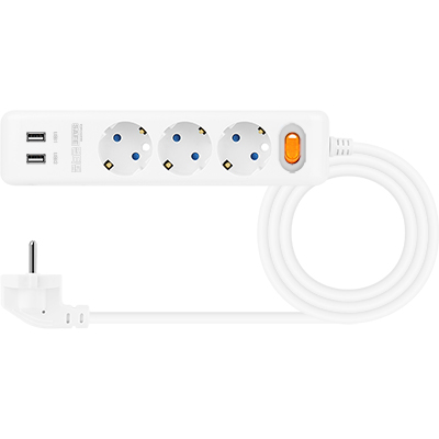 SAFE 멀티탭 NM-USM350 USB 2포트 3구 접지 5m