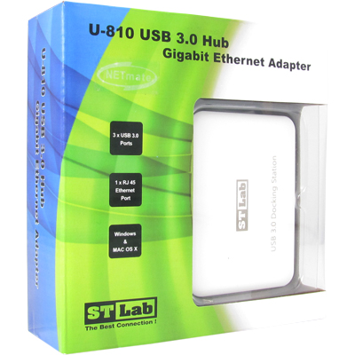 강원전자 넷메이트 U-810 (2/2) USB3.0 허브 + 기가비트 랜카드