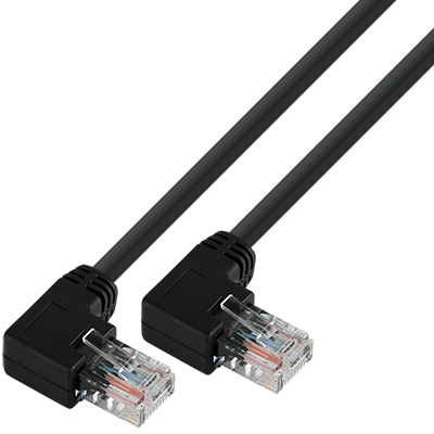 강원전자 KW KW505L CAT.5E UTP 랜 케이블 5m (왼쪽 꺾임)