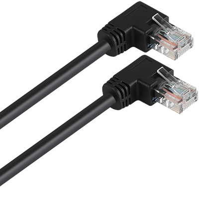 강원전자 KW CAT.5E UTP 랜 케이블 20m (오른쪽 꺾임) KW520R